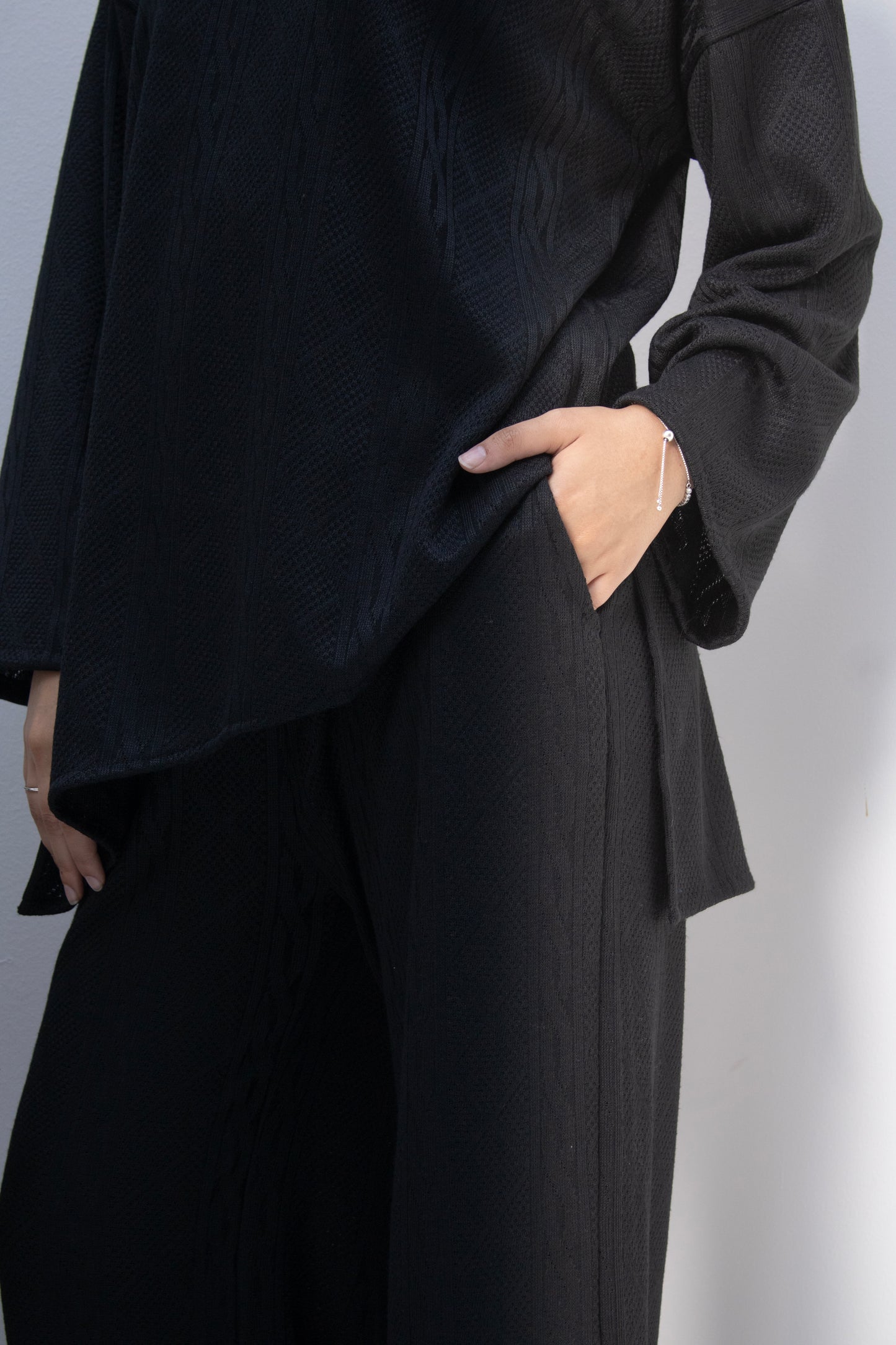 Textured Knit Co-Ord Set