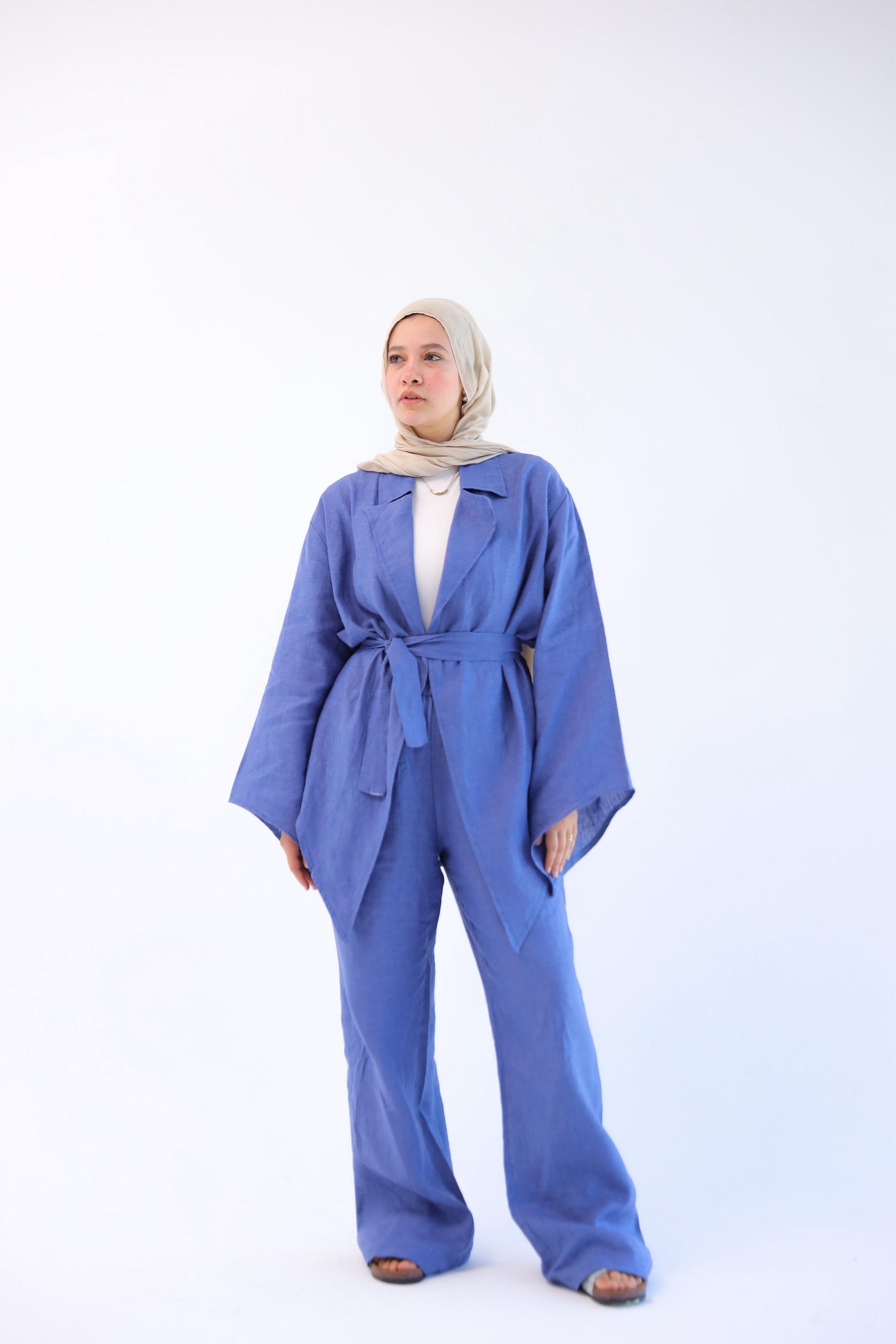 Linen drape set