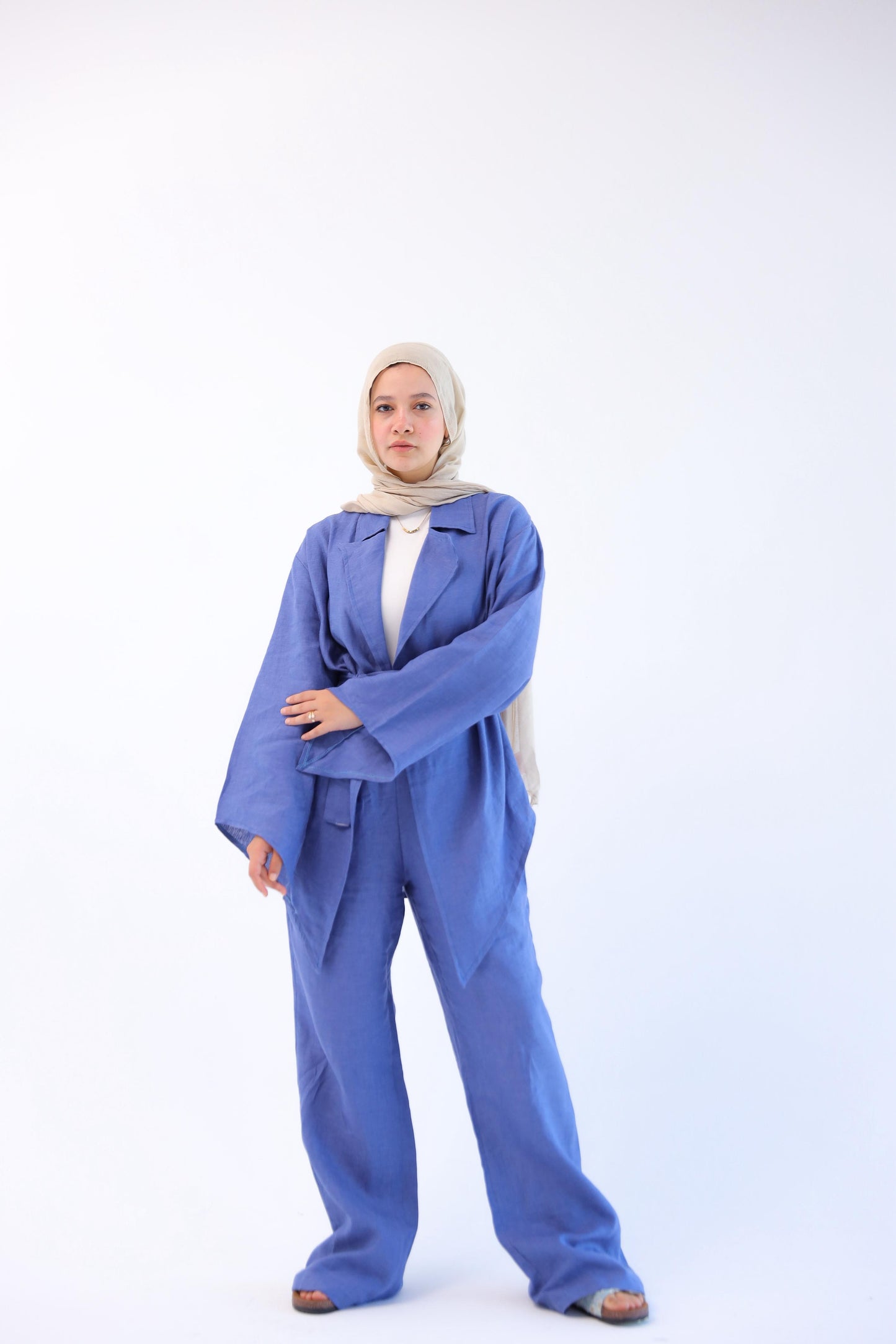 Linen drape set