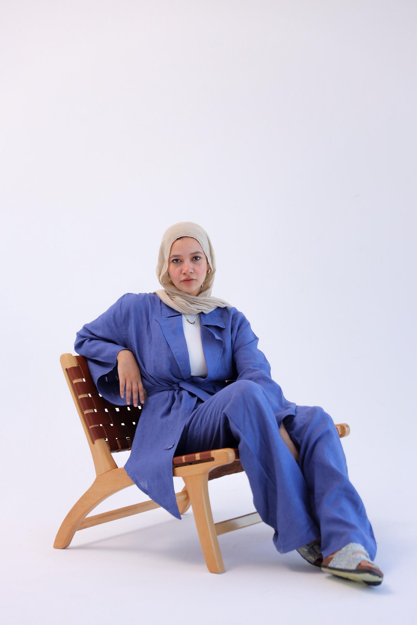 Linen drape set