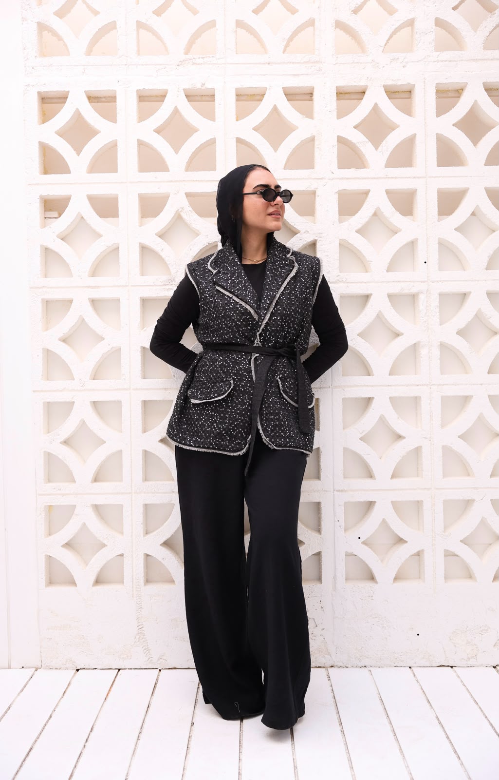 Ava Belted Vest