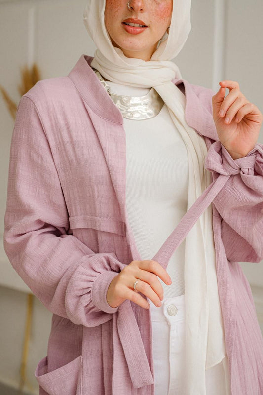 Lilac Whisper cardigan