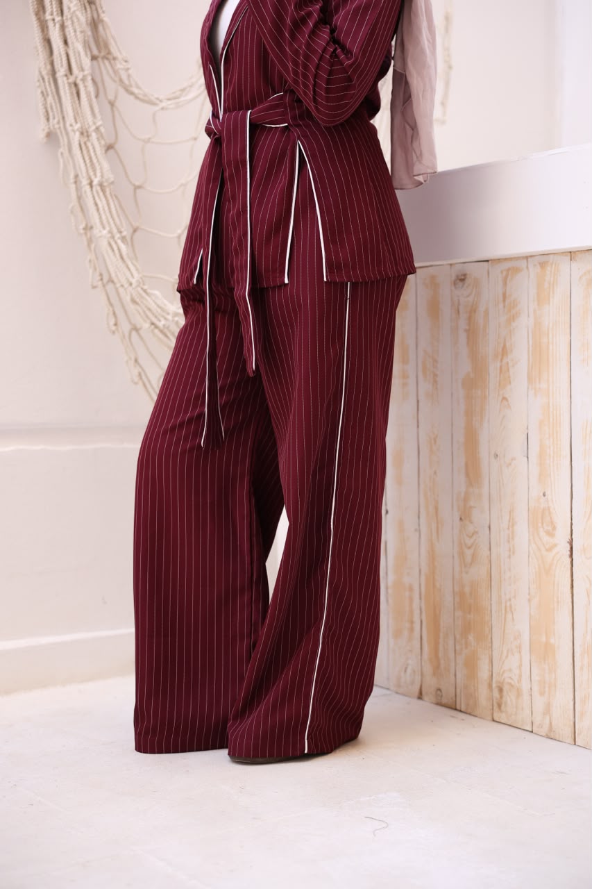 Tie-waist elegance set