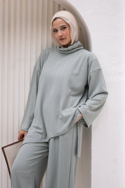 Textured Knit Co-Ord Set