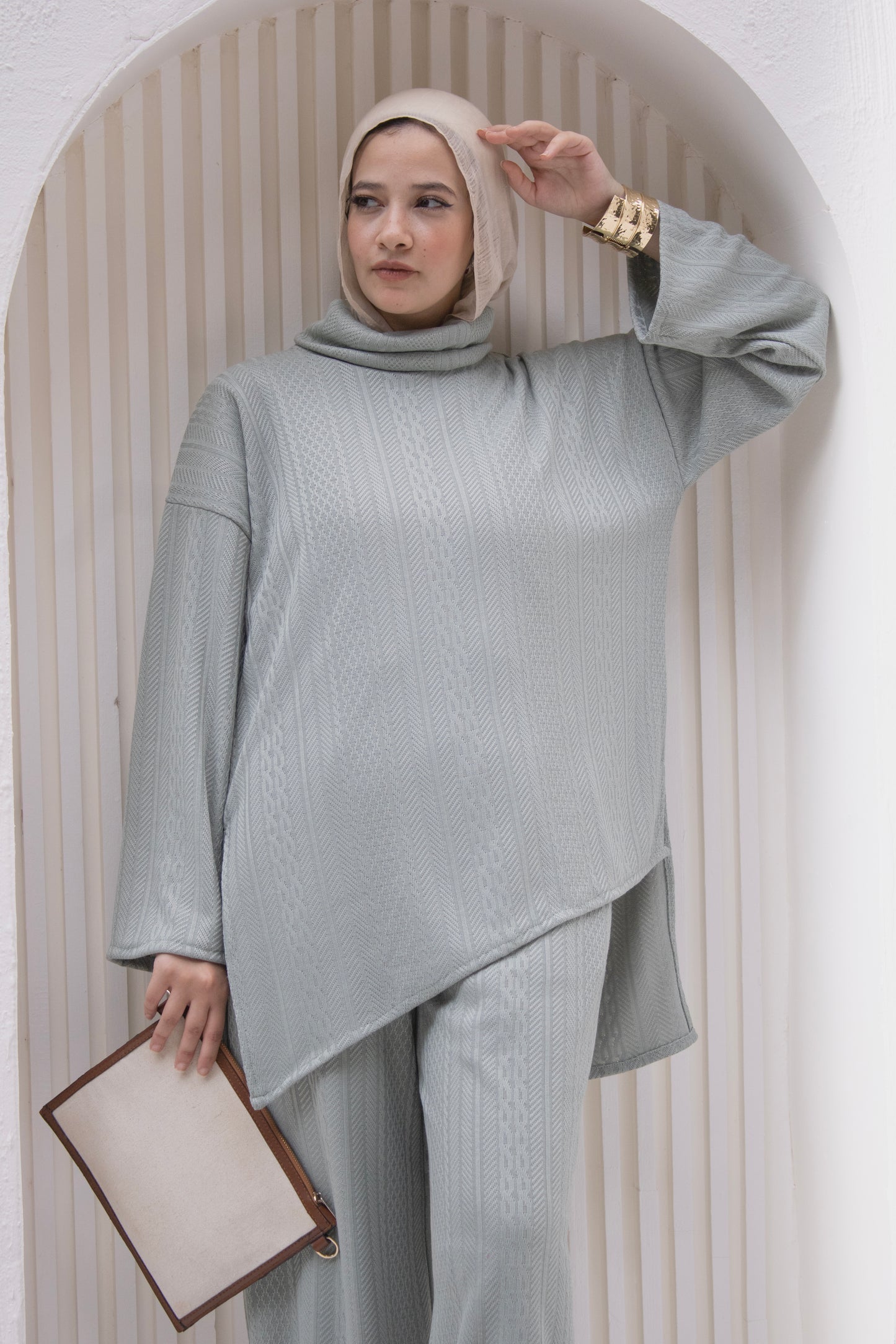 Textured Knit Co-Ord Set