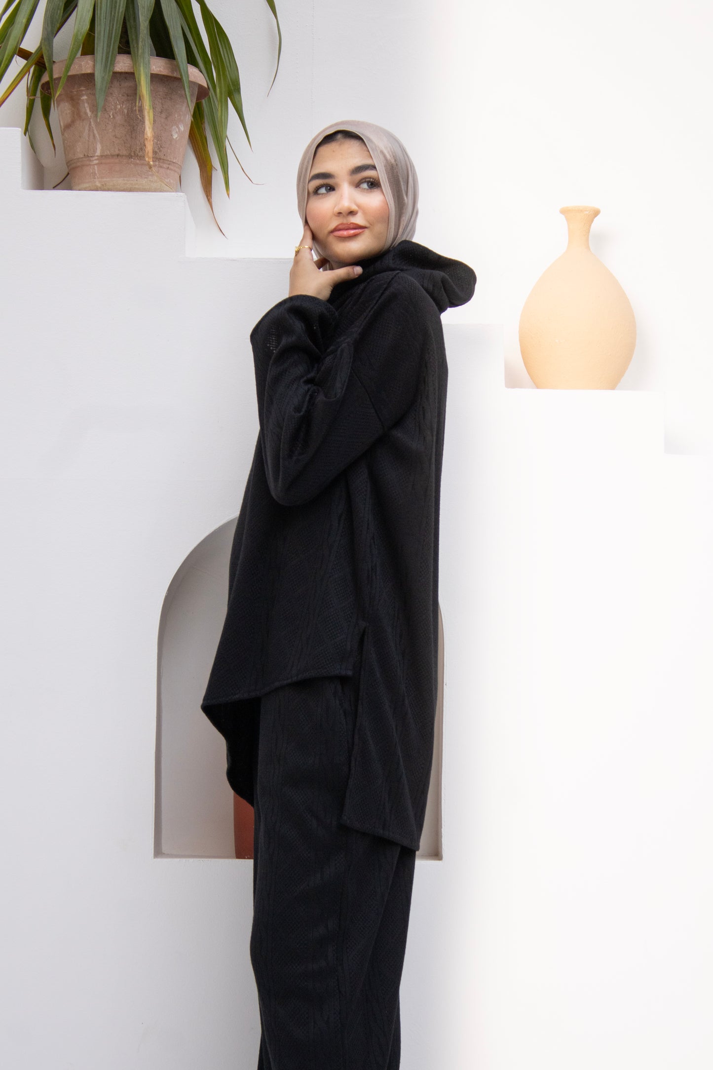Textured Knit Co-Ord Set