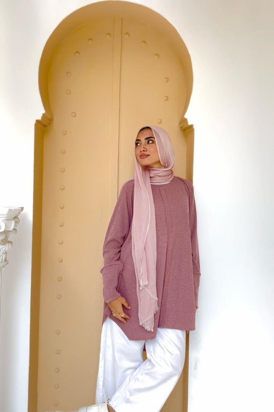 Rose Dusk flow top