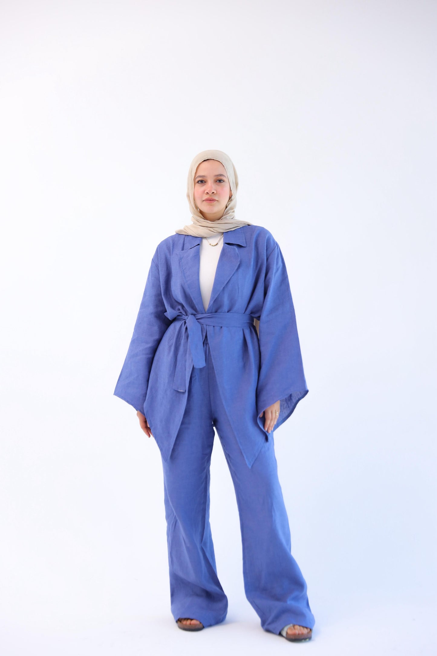 Linen drape set