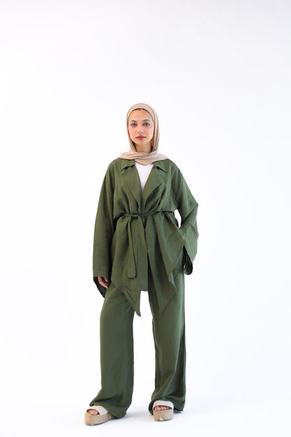 Linen drape set