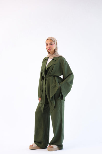 Linen drape set