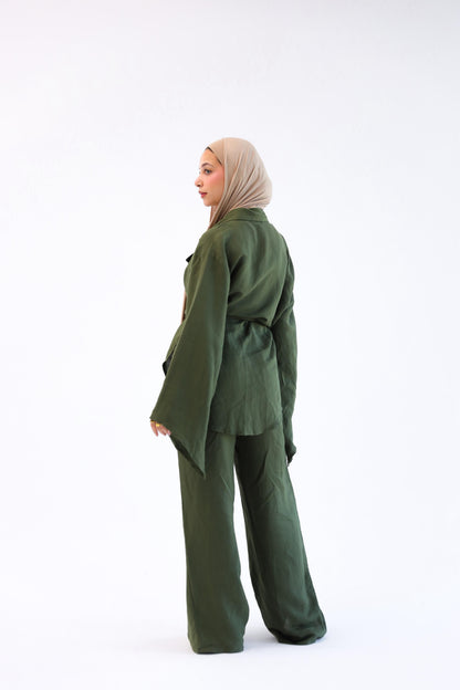 Linen drape set