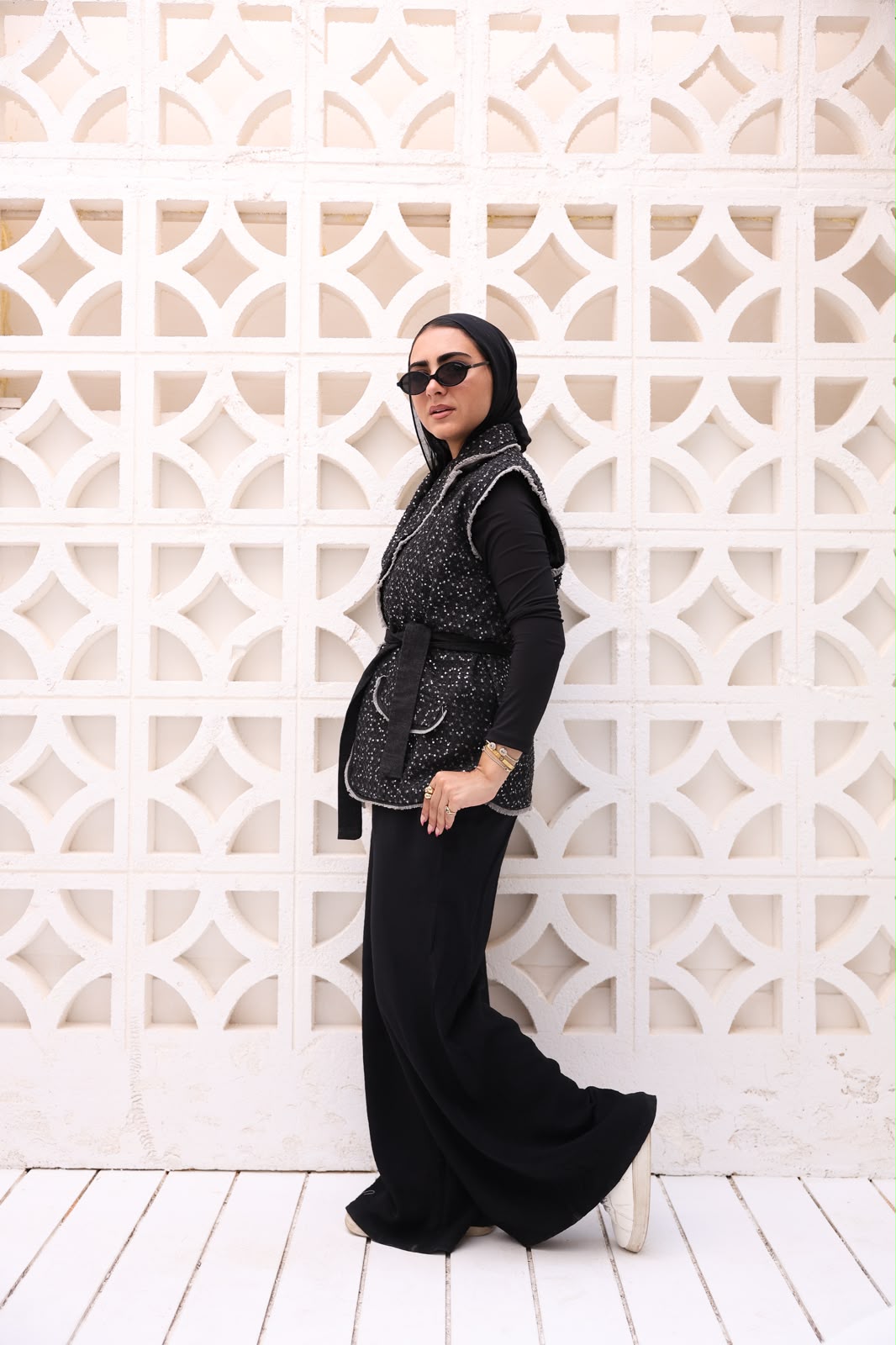Ava Belted Vest