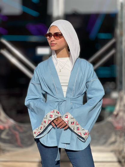 Soft Denim kimono