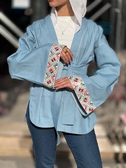 Soft Denim kimono