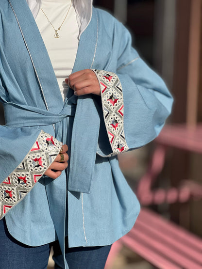 Soft Denim kimono